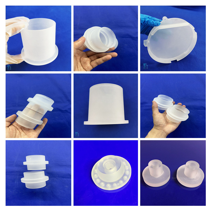 Supplier Manufactures Semiconductor Corrosion Resistant Quartz Glass Flanges