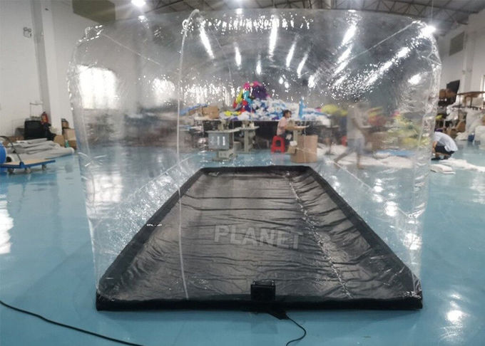 Transparent PVC Dustproof Inflatable Car Garage Tent