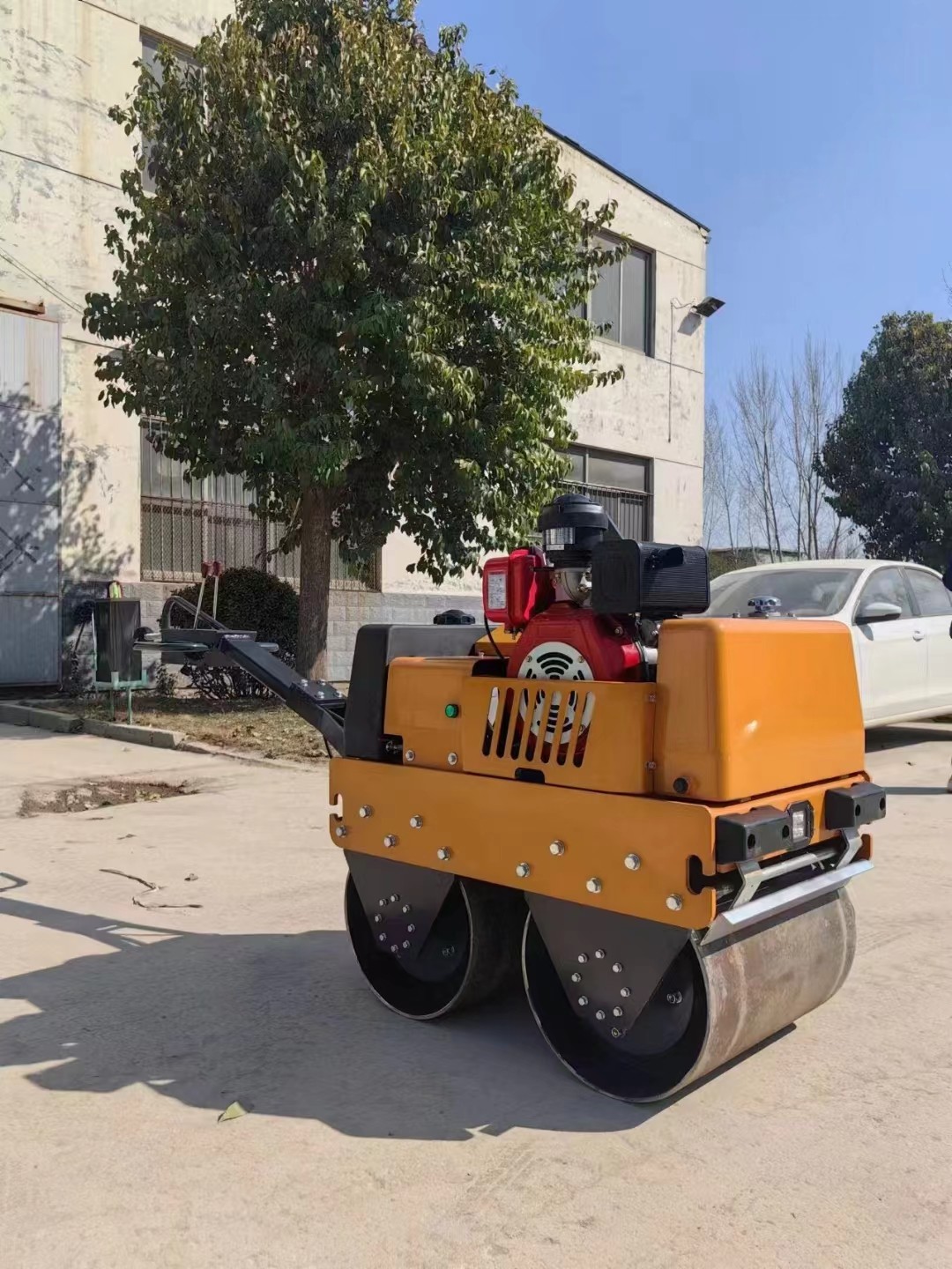 BM60 Walk Behind Small Single Drum Vibratory Asphalt Road Roller