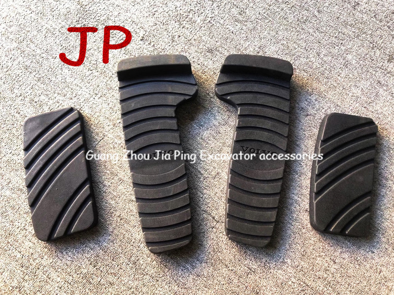 Excavator Interior Accessories Volvo EC140B 210B 240B 290B 360B 460B Walking Pedal Rubber Pedal Rubber