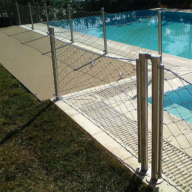 Anping high quantity SS Rope Mesh For Protection Or Decoration