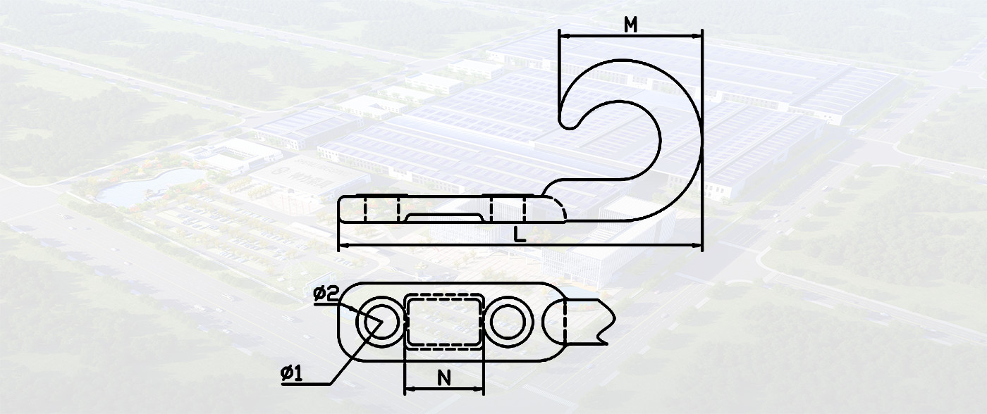 SLR444-FORGED TOW HOOK