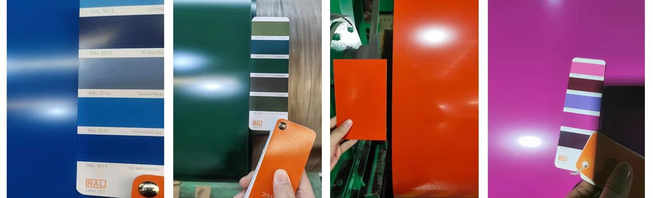 ISO9001 Color Coated Steel Coil Ppgi Galvanized Steel Coil Z40-180g/M2 Coating