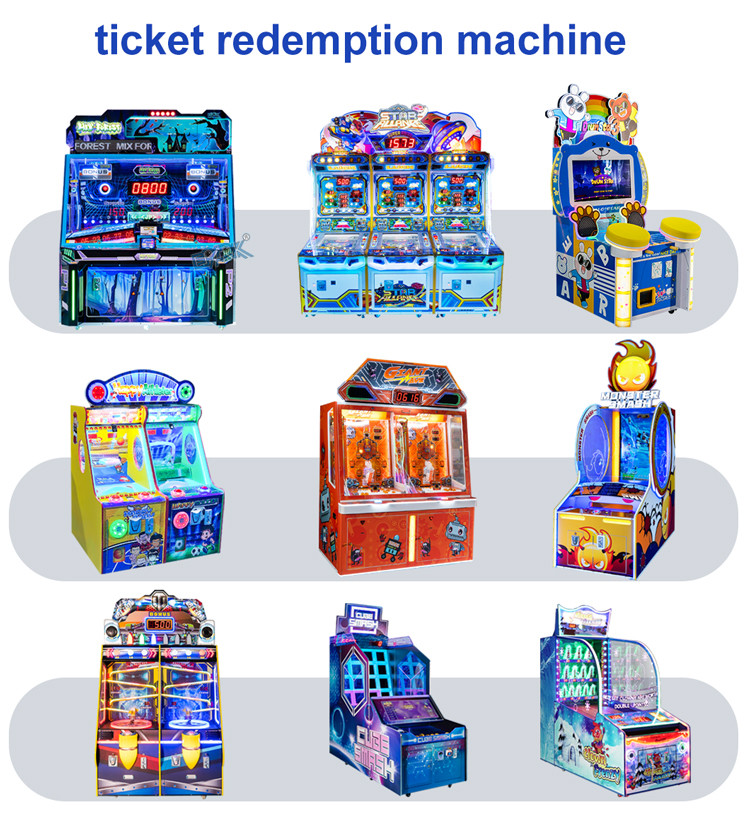 Mix Forest Ticket Redemption Games Machine Coin Operated Game Machine Arcade