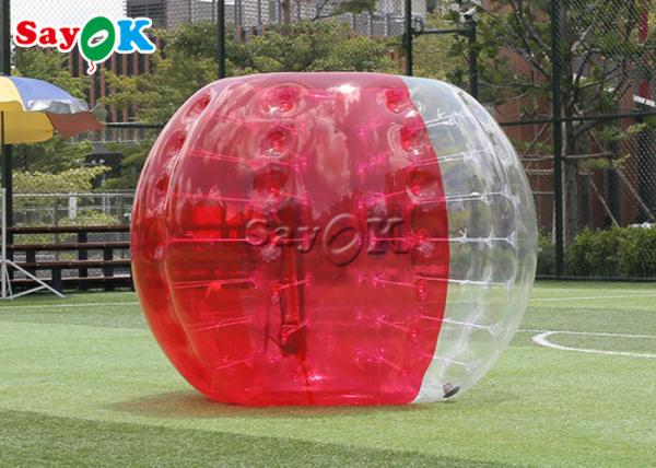 Inflatable Ball Game Outdoor Game TPU PVC Body Zorb Transparent Bubble Football