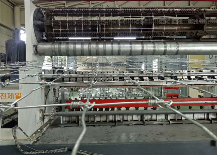 Fully Automatic High Speed Grassland Fence Machine , Field Fence Machine
