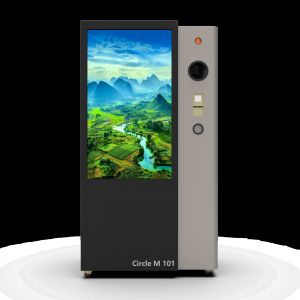 China GYM 42 Touch Screen Aluminum Can PET Bottle Recycling Machine on sale