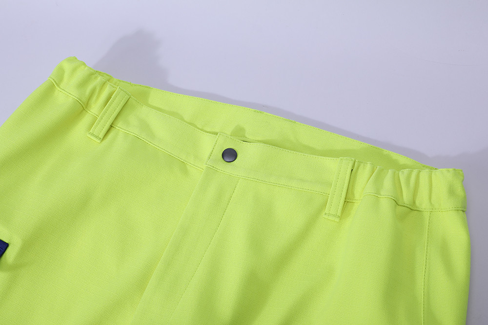 Three Layer Laminated Rain Proof Flame Resistant Work Pants Resistance To Arc Flash