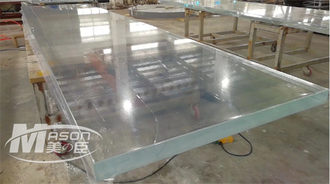 Transparent Aquarium Acrylic Sheet 30mm 50mm 100mm