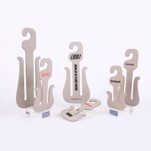 Custom Printing Cardboard Shoes Hangers Recycled Paper Material Eva Slipper