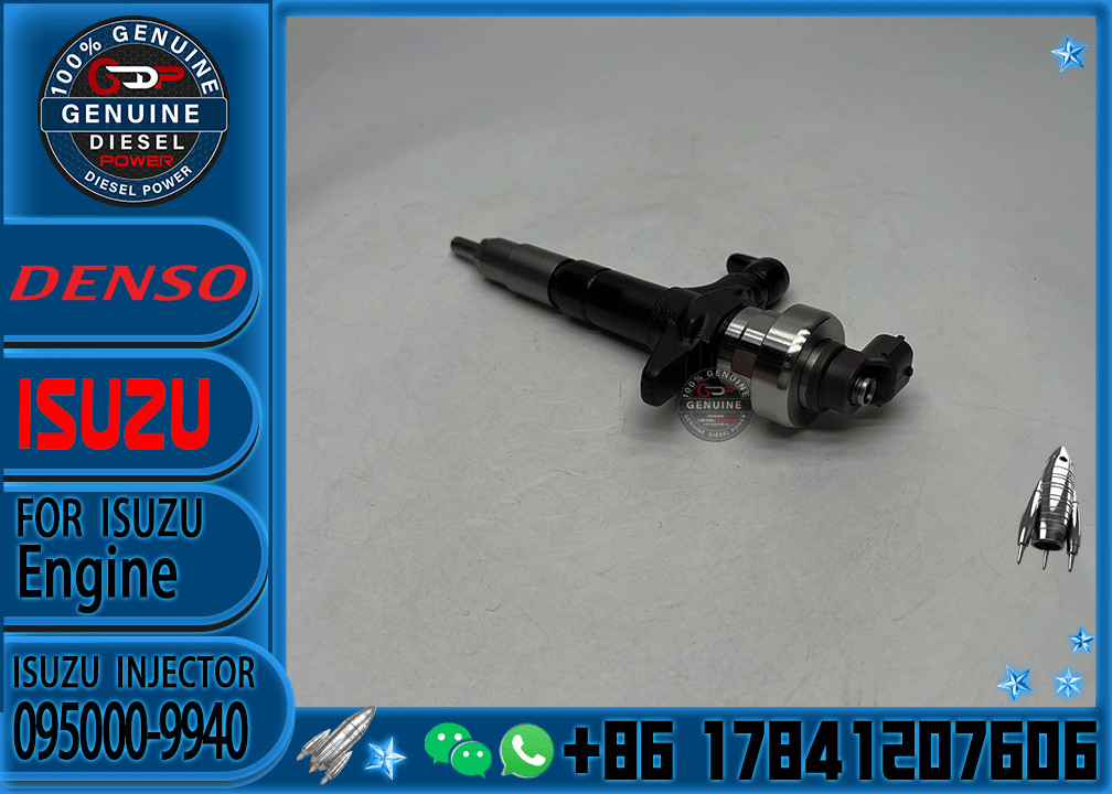 Common Rail Injector 095000-9940 8-98246130-0 for 4JJ1 Diesel Nozzle Assembly