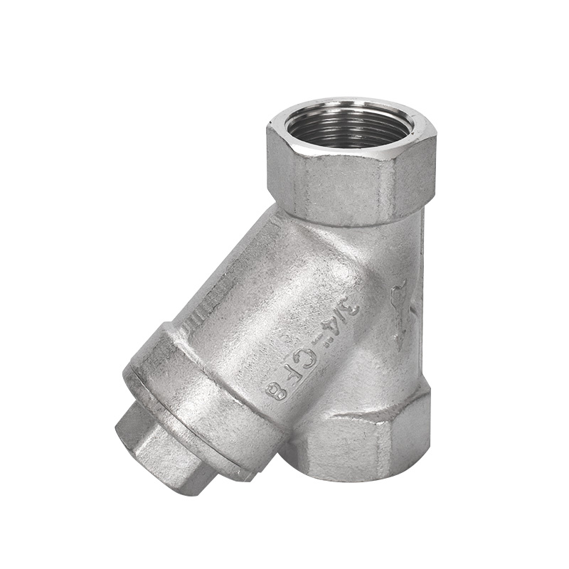 Stainless Steel Female Thread Y Strainer Used on Water Pipe Pn16