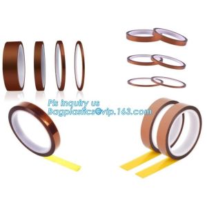 High Temp Self Adhesive PET Green Tape With Silicone Adhesive For 200 C Heat Protection and Powder Spray Paint  bagease