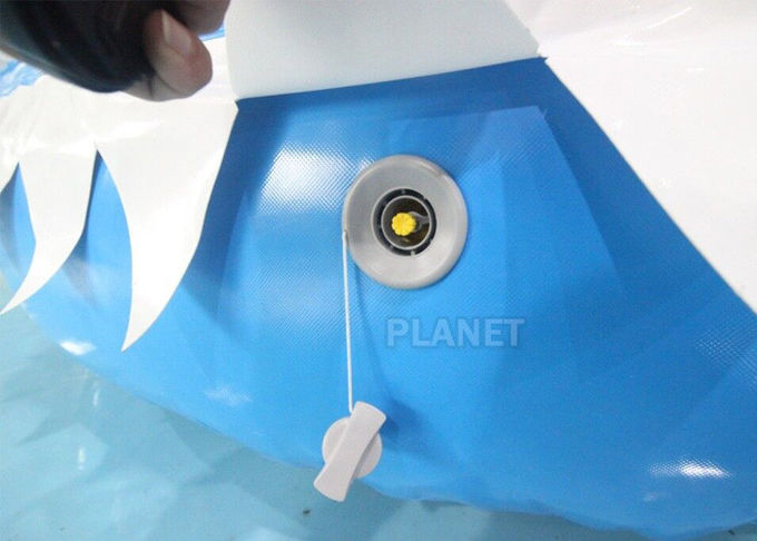 0.65mm PVC Inflatable Santa Snow Globe Ball Quadruple Stitching