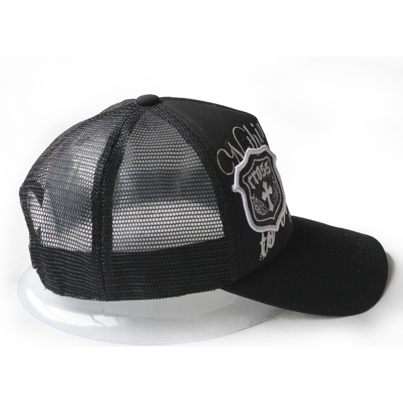 Foam Front Trucker Cap Mesh Hat Embroidery Logo For Summer Caps Factory