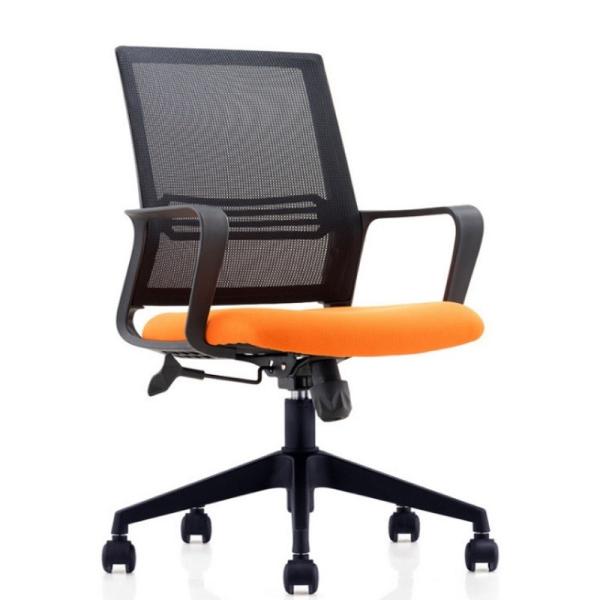 Ergonomic Executive Office Furniture Fabric Mesh Chairs / Conference Room Swivel