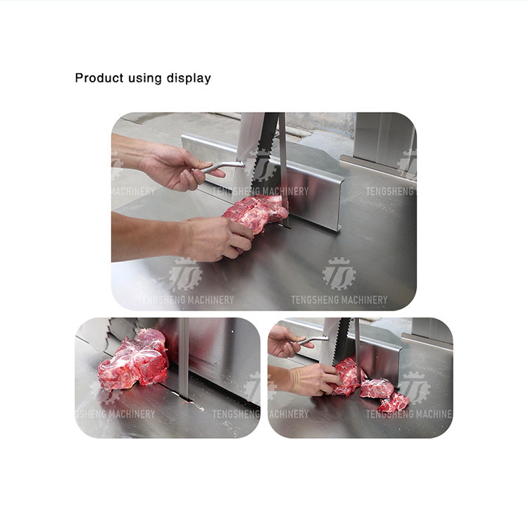 138KG Commercial vertical automatic bone sawing machine stainless steel cutting frozen meat cutting bone equipment