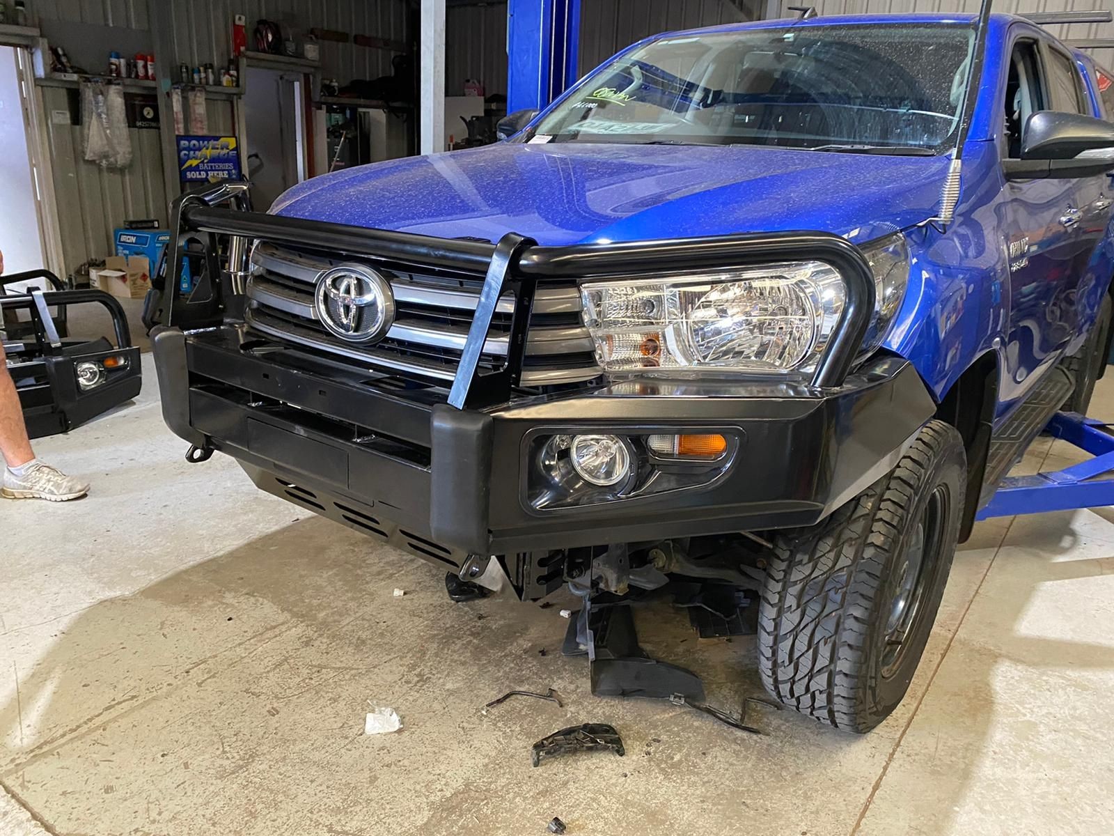 Toyota Hilux 2015 Revo 2015 Truck Bull Bar Powder Coat Polished