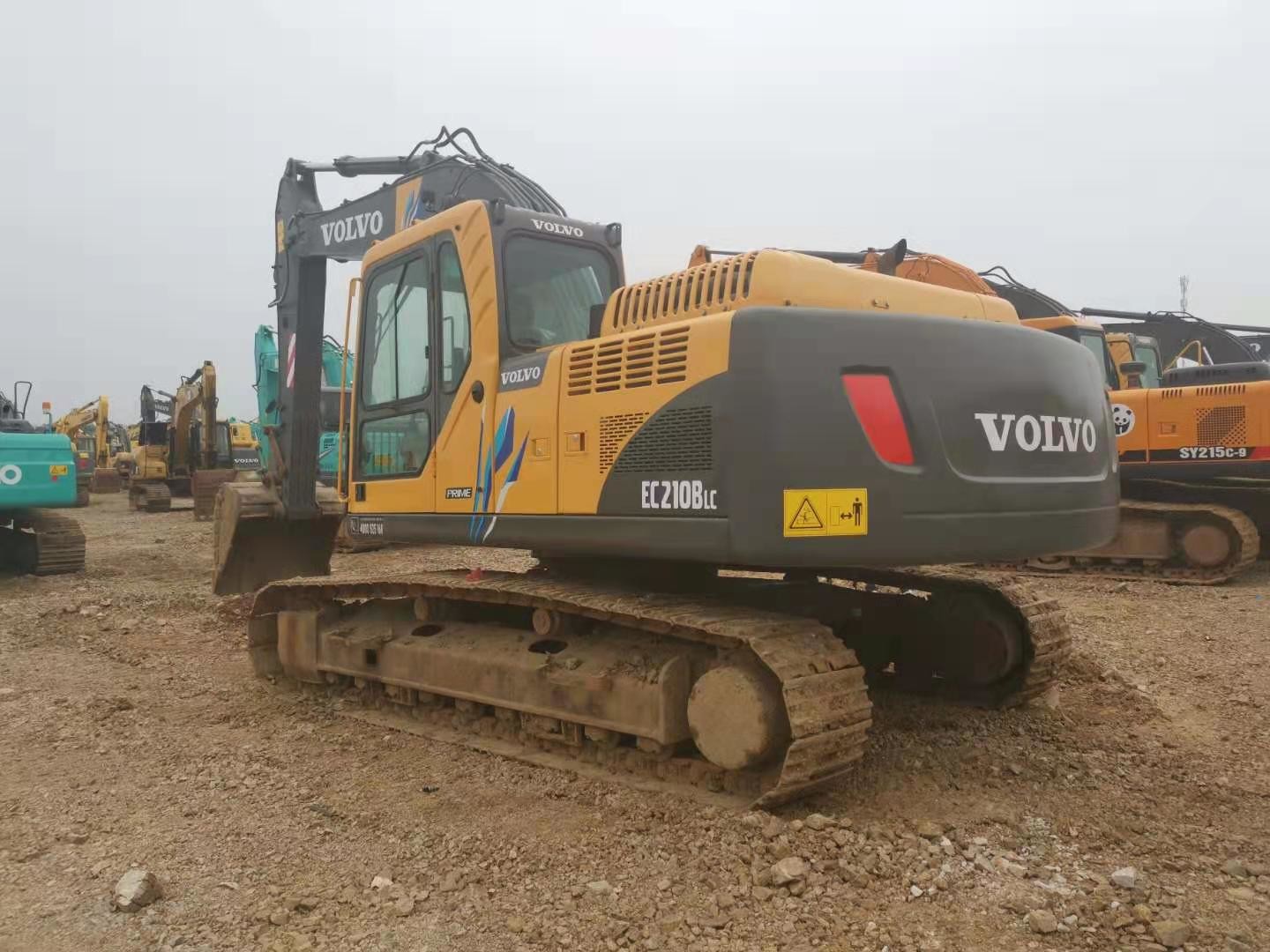D6D Engine 0.9m3 Bucket 21T Used Volvo Excavator EC210