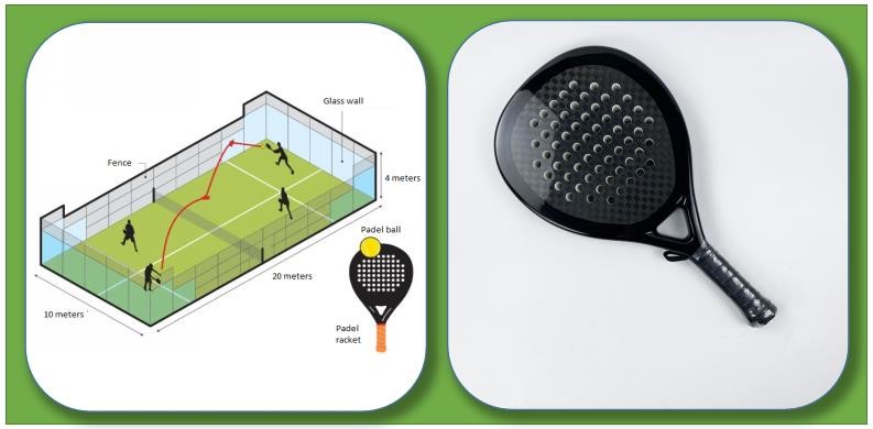 Racchette Drop Shot Beach Tennis Racket Set Professional 12k Carbon