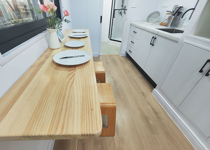 Luxury Tiny House On Wheels Portable Home With Kitchen And Bathroom