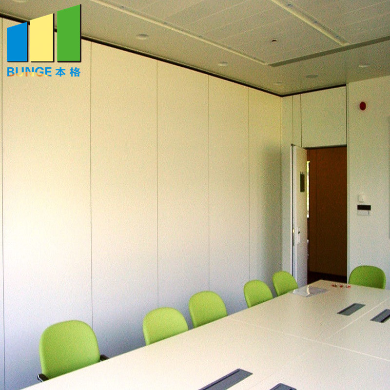 Decoration Material Sliding Door Sound Proof Partiitons Aluminum Frame Partition