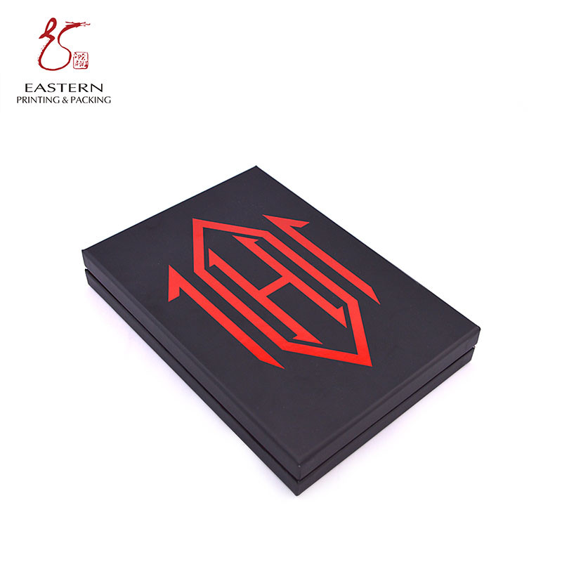 Glossy Lamination Cosmetic Packaging Boxes with Red Color and Customized Logo