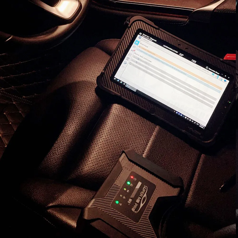 SUPER MB PRO M6 Wireless Star Diagnosis Tool Fit For Benz Car And Trucks Compatible With DOIP, K-line,CAN Low,Can High