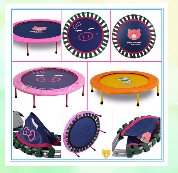 Small Round Kids Trampoline for Exercise/Fitness Safety Outdoor Fitness Equipment Trampoline Made in China