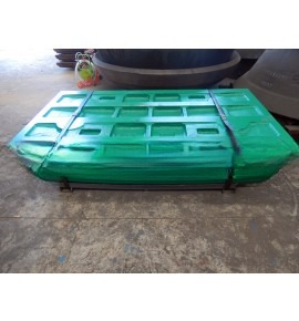 High Manganese Steel Fixed Jaw Plate for C106 Crushers Machinery Replacement Parts