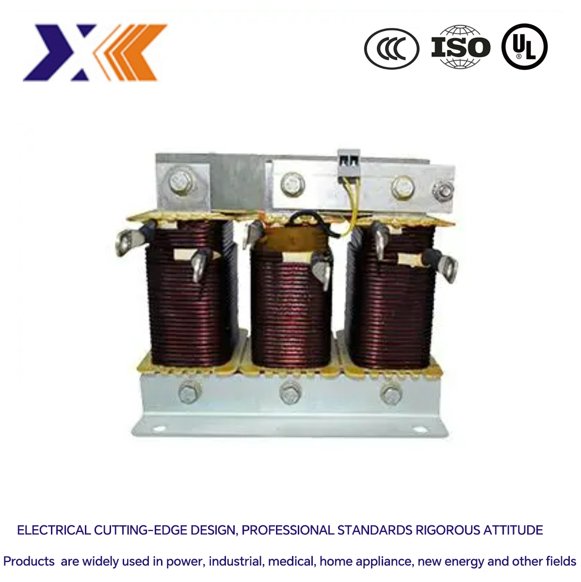 Three Phase AC Outlet Reactor for Low Voltage Power in UPS and Industrial Equipment
