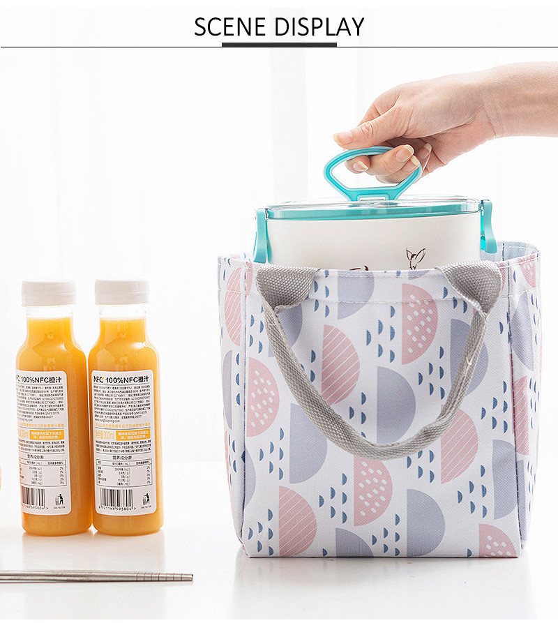 Water Resistant 600D Oxford Thermal Insulated Lunch Cooler Bags