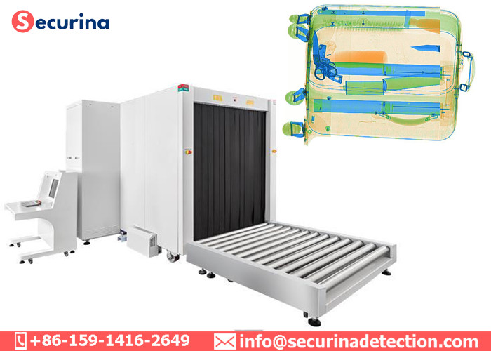 Dual Energy X Ray Television Scanner For Inspection Of Bulky Baggage And Cargo
