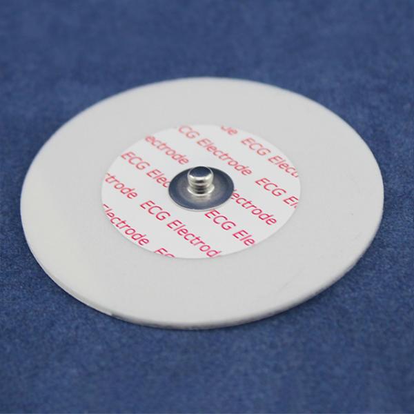 Quality Solid Gel EKG Accessories 55mm Disposable Adult Foam Electrode for sale