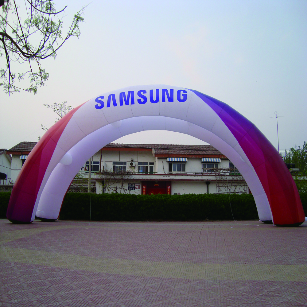 Sports Inflatable Finish Arch Outdoor Advertising Inflatable Door Arch