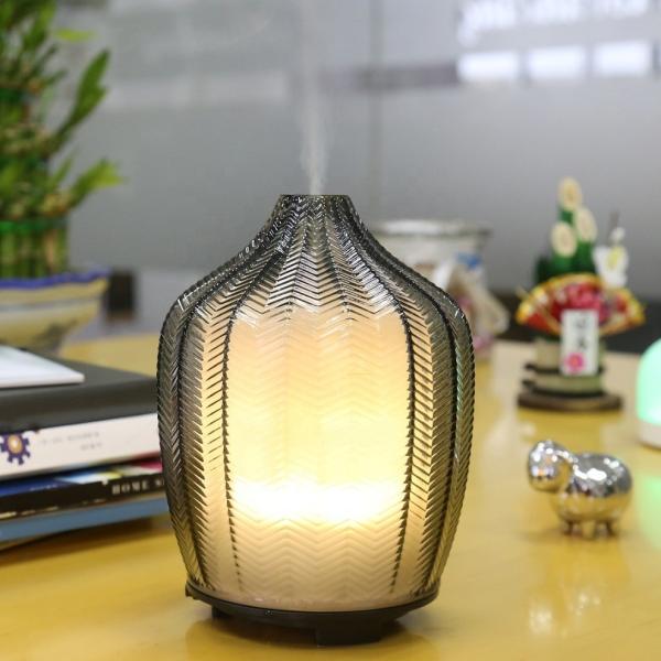 Homefish OEM Commercial Art Glass Aroma Diffuser Nebulizer Essential Oil 120ml