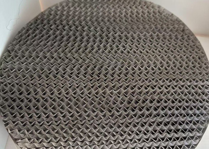 Corrosion Resistant Metal Corrugated Packing Modern For Distillation Towers