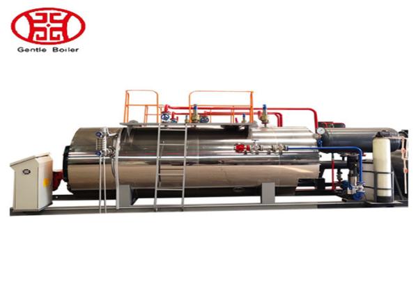 Industry Low Pressure Natural Gas Mobile Steam Boiler For School Swimming