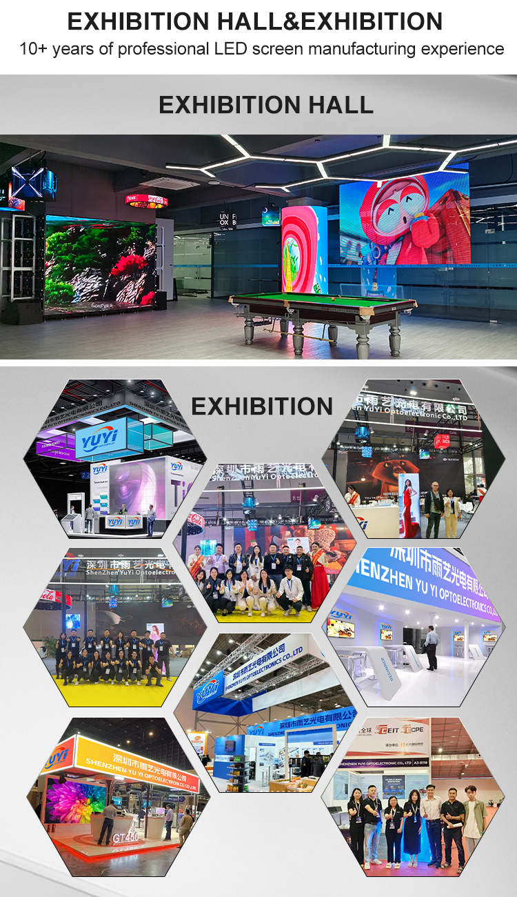 P6 LED Video Wall Panels Outdoor Fixed LED Display Screen 576*576mm Cabinet Size