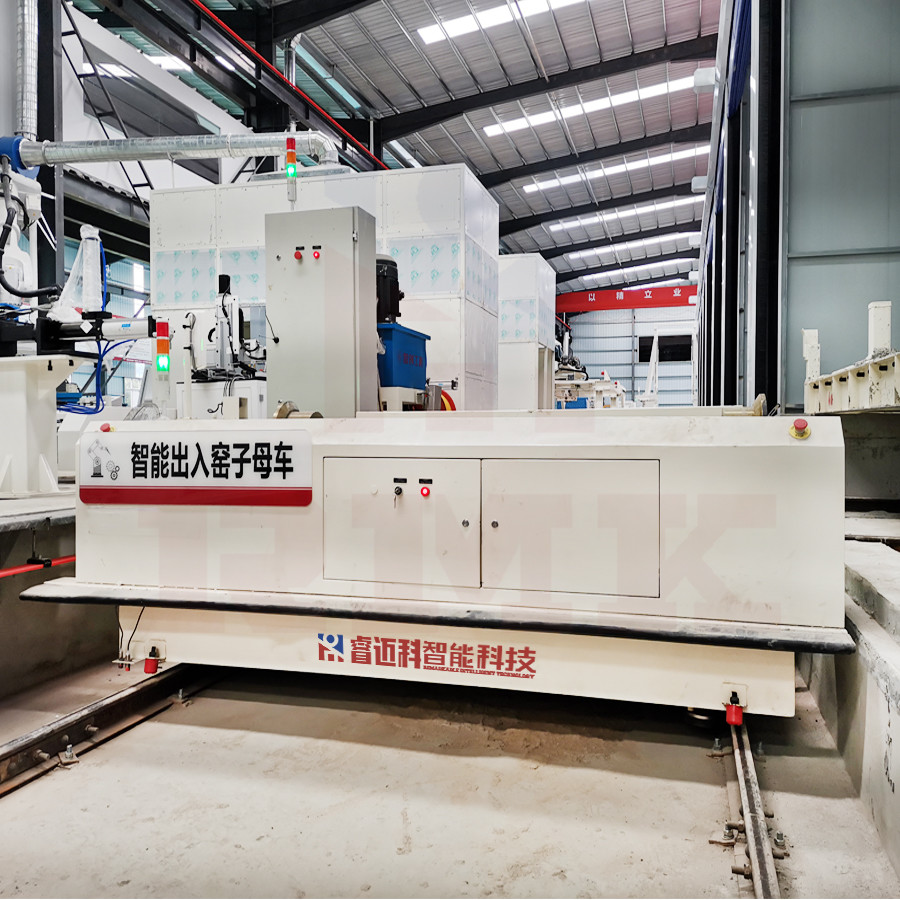 Dc Motor Plc 40 Tons Steel Structure Factory Battery Rail Transport Vehicle