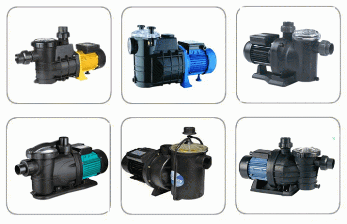 Swimming Pool Pump Single Phase Capacitor Run Motor 1.5HP/1.1KW With Free Face Masks 0