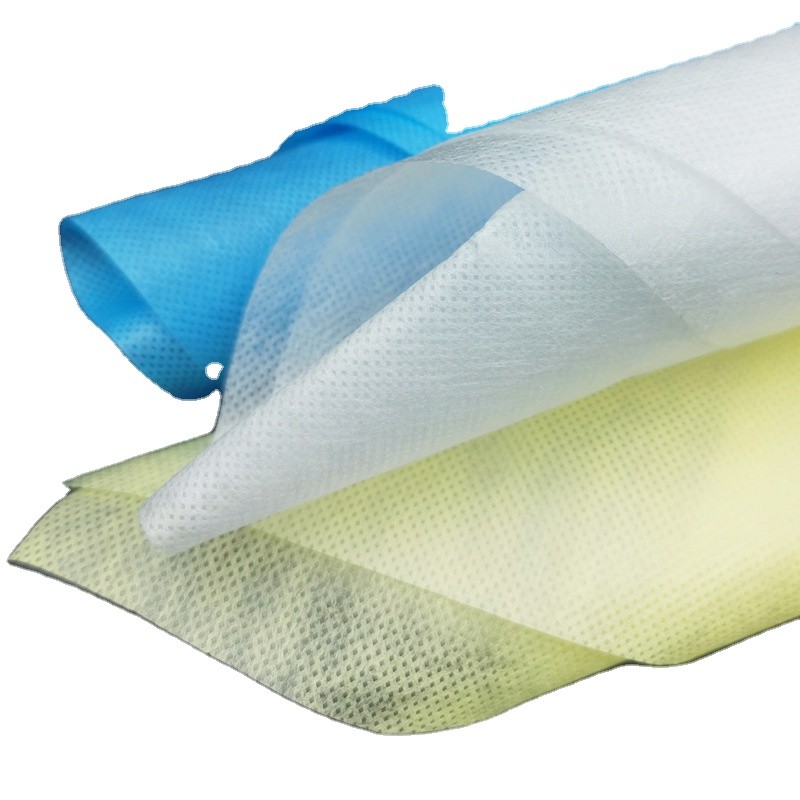 Antistatic Non Woven Spunbond Surgical Fabric 100% Virgin Polypropylene