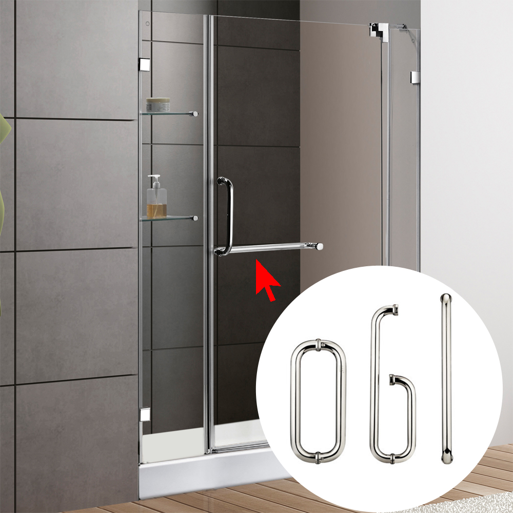 Durable Stainless Steel Sliding Glass Door Handle for Shower Door ISO9001 Certified