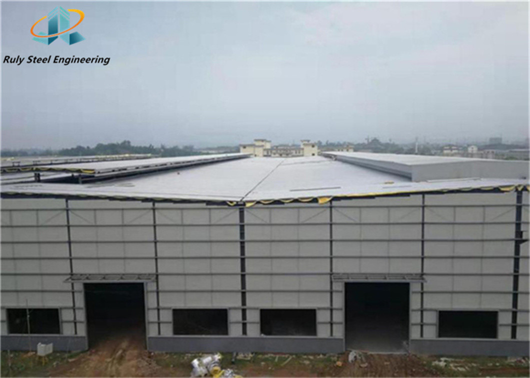 Prefabricated Steel Structure Building fabrication Warehouse Multi-story Workshop Large Span Construction Materials