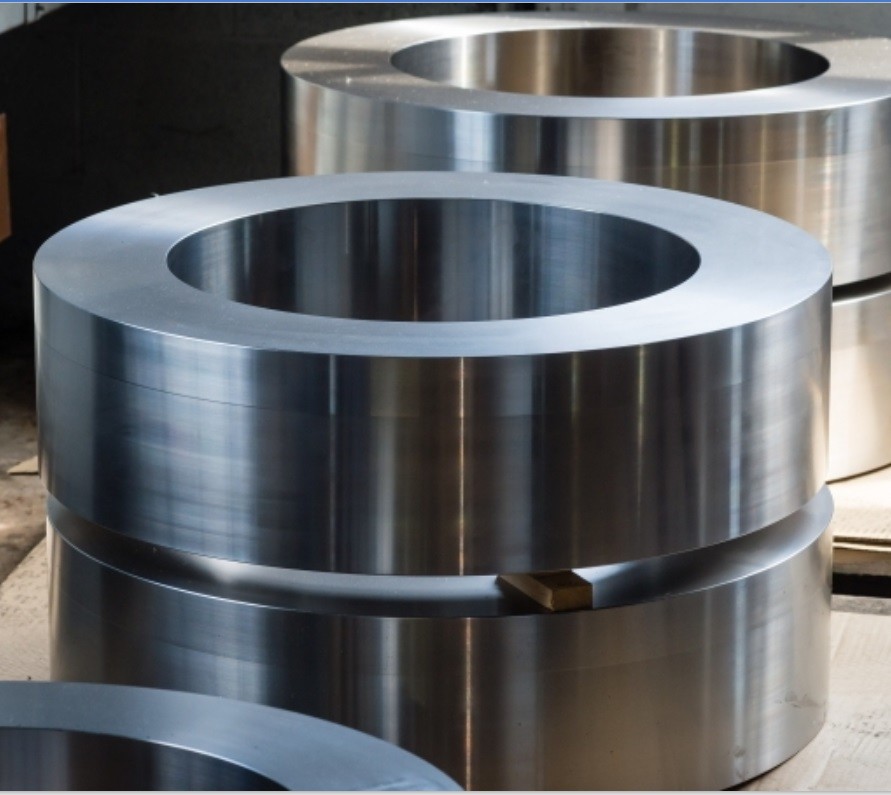 Die Forging 4140 4340 Hardned Surface OD2500mm Heavy Sized Steel Rolling Rings