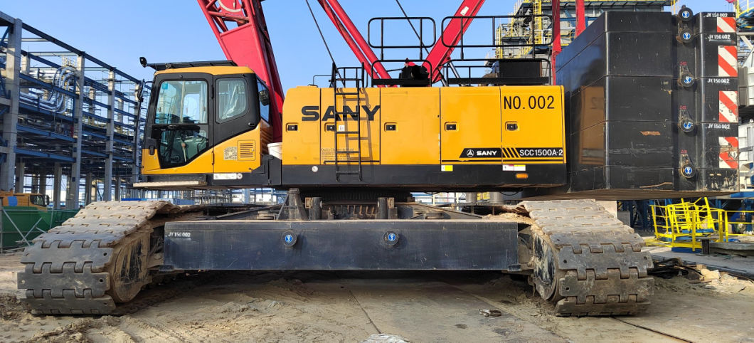 San 150-Ton Crawler Crane Adopts Crane Construction Machinery