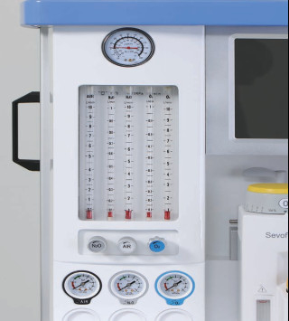 High Precision S6500 Portable Universal Anesthesia Machine 7" Screen