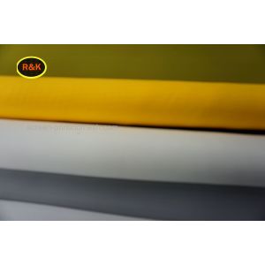 White Color Screen Printing Mesh For Flower Paper OEM / ODM Available