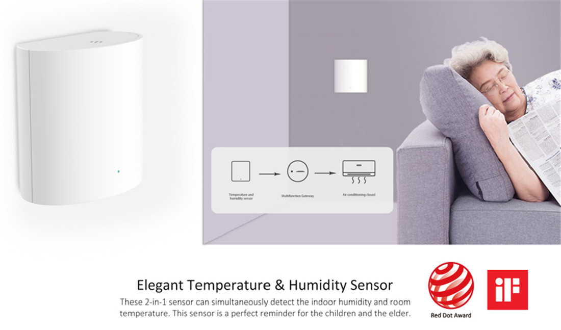 Zigbee Temperature And Humidity Sensor(ZS-T02)