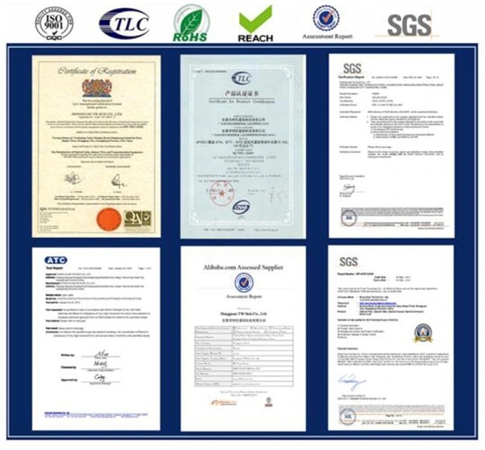 FTTH 2 Core Indoor Shielded Fiber Optic Cable , Fiber Drop Cable Easy To Lay 7